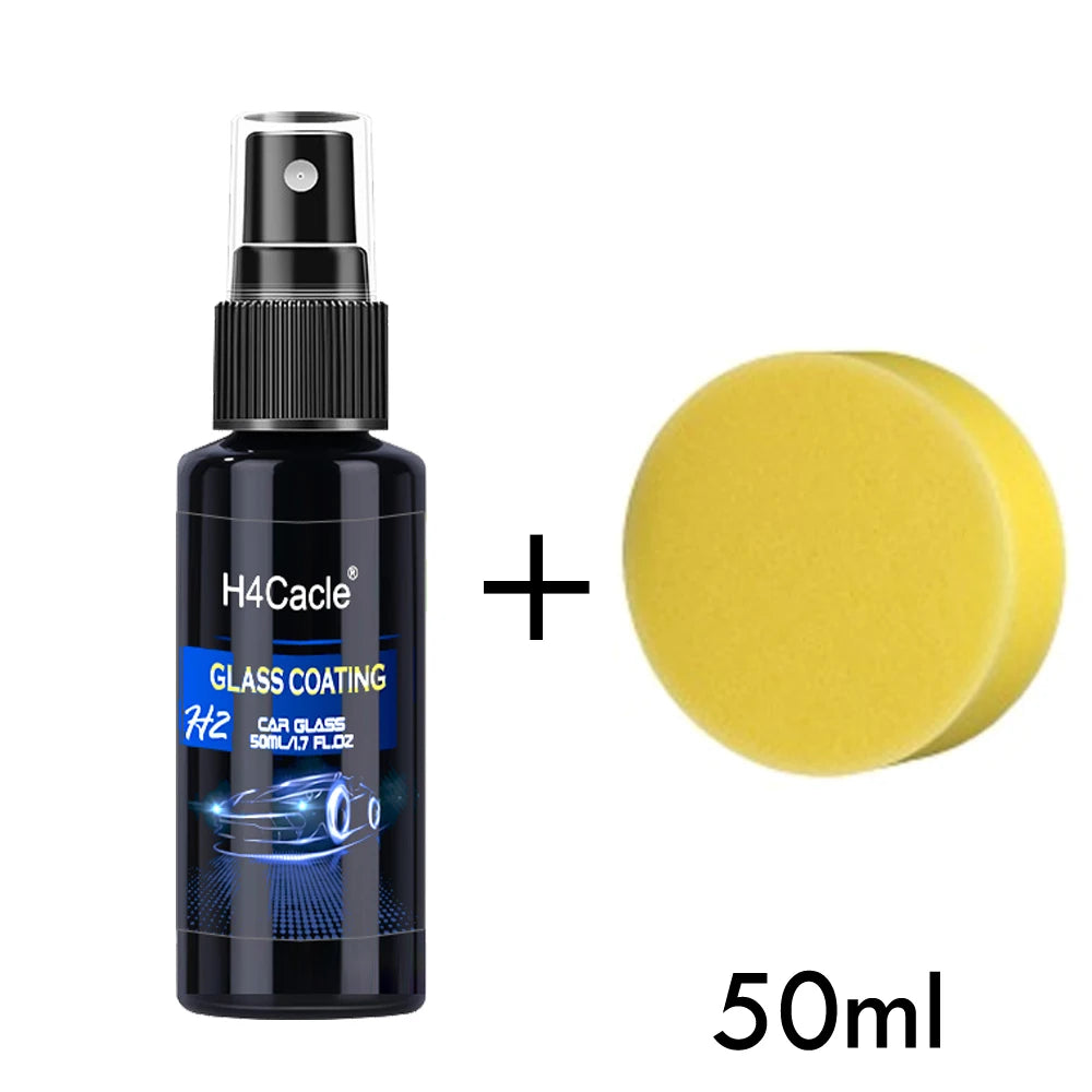 Spray repelente al agua H4Cacle, revestimiento antilluvia para vidrio de coche, líquido hidrofóbico antilluvia, prevención de aguas residuales, peligros de radiación