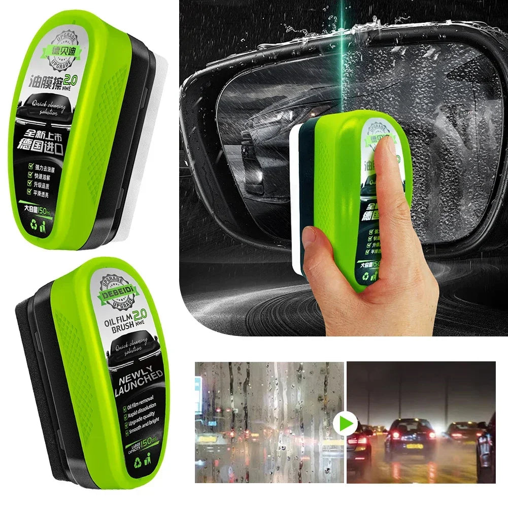 Toallita de película de aceite de vidrio para coche, ventana lateral del parabrisas delantero, eliminación de aceite, eliminación de suciedad, revestimiento, revestimiento, revestimiento de cristal, limpieza fuerte