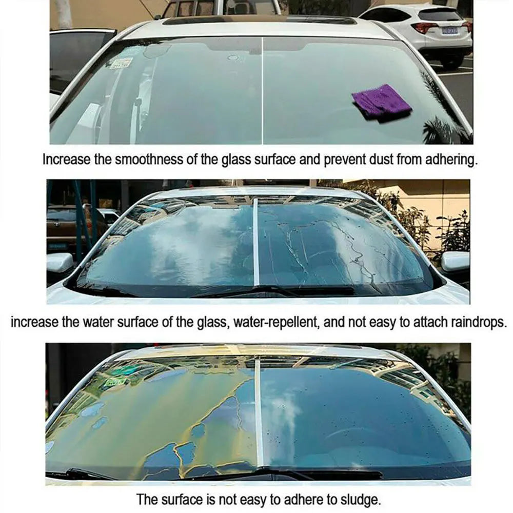 Spray repelente al agua H4Cacle, revestimiento antilluvia para vidrio de coche, líquido hidrofóbico antilluvia, prevención de aguas residuales, peligros de radiación