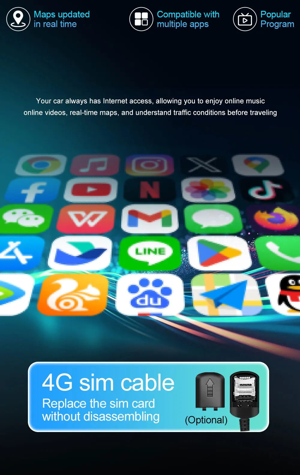Radio de coche para Citroen C3 2018 - 2023 Android Multimedia navegación GPS Carplay Android Auto unidad principal estéreo Autoradio No 2 Din