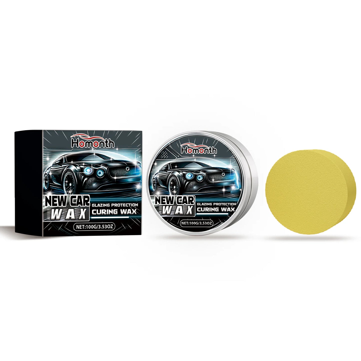 Cera de nanocrecubrimiento de grafeno para coche, capa protectora de larga duración que mejora el acabado de brillo profundo para restaura el brillo automotriz