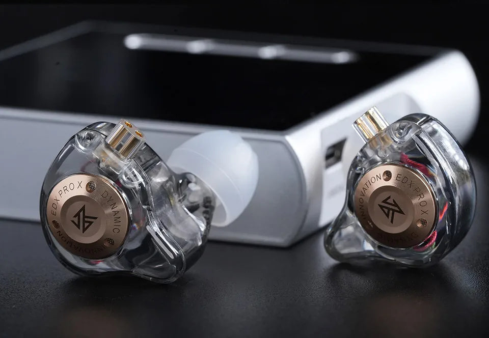 KZ EDX PRO X auriculares intrauditivos dinámicos HIFI Bass Music auriculares deportivos con cancelación de ruido ZSN ZST ZS10 pro x C12 CRA