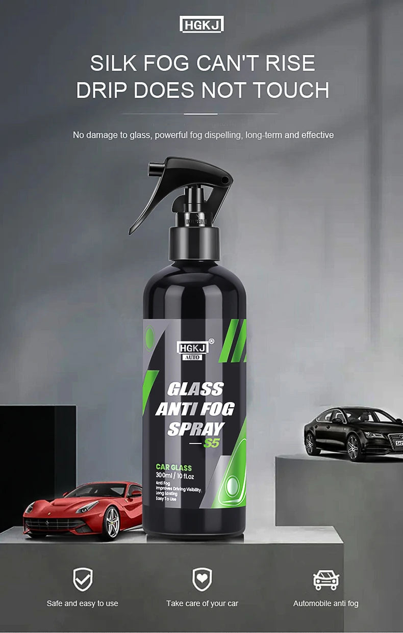 Spray antiniebla para ventana de coche, pintura líquida, pulido para el cuidado, agente antiniebla a prueba de lluvia, agua para el cuidado del coche, parabrisas, accesorio para automóvil