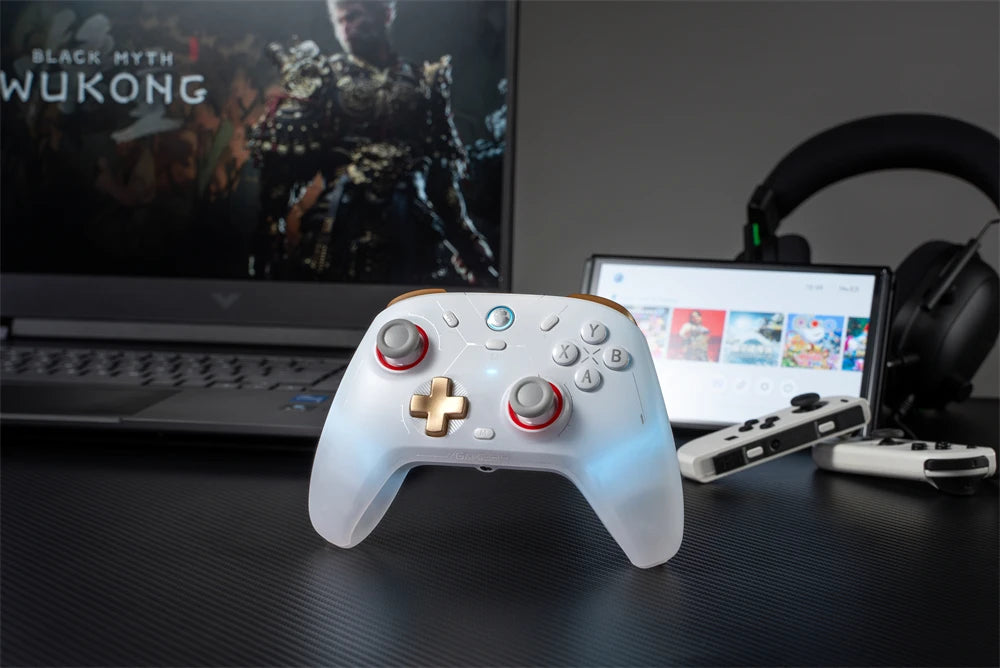 Controlador inalámbrico GameSir Cyclone 2 para Nintendo Switch 2 / iPhone / Android, Gamepad Bluetooth con disparadores de efecto Hall