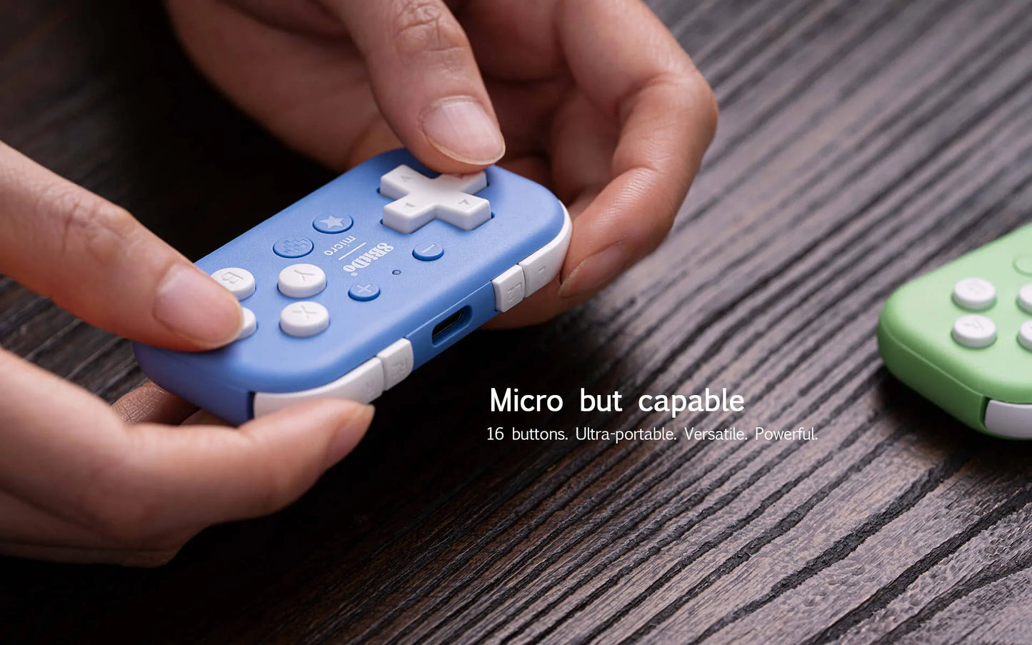 8bitdo-mando inalámbrico Micro Bluetooth para Nintendo Switch, controlador de juego para Windows, Android, macOS, iOS, iPadOS, Raspberry Pi