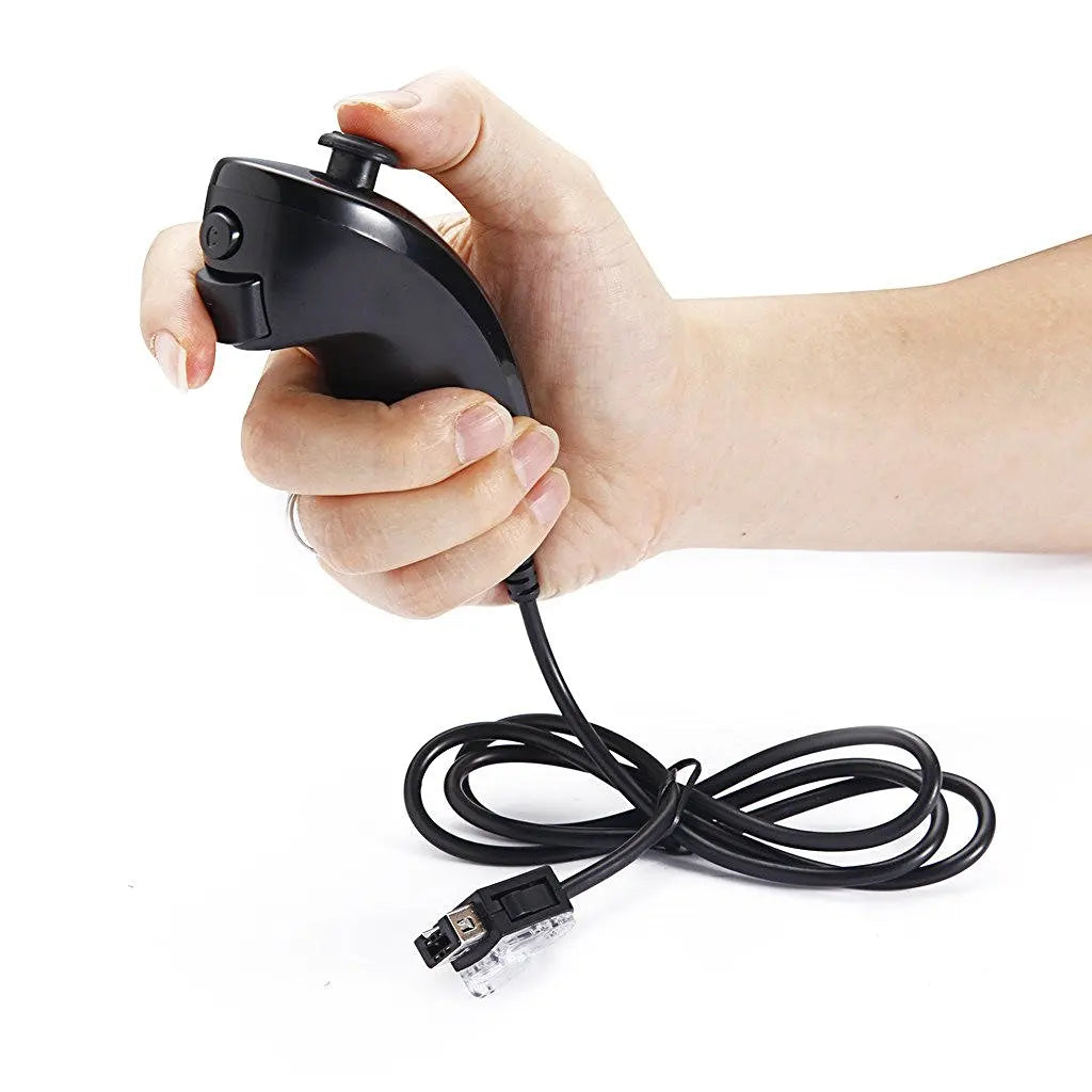 Controladores STORM WYRM compatibles con wii y Wii U con Motion Plus incorporado, controlador con funda de silicona y muñeca WU001