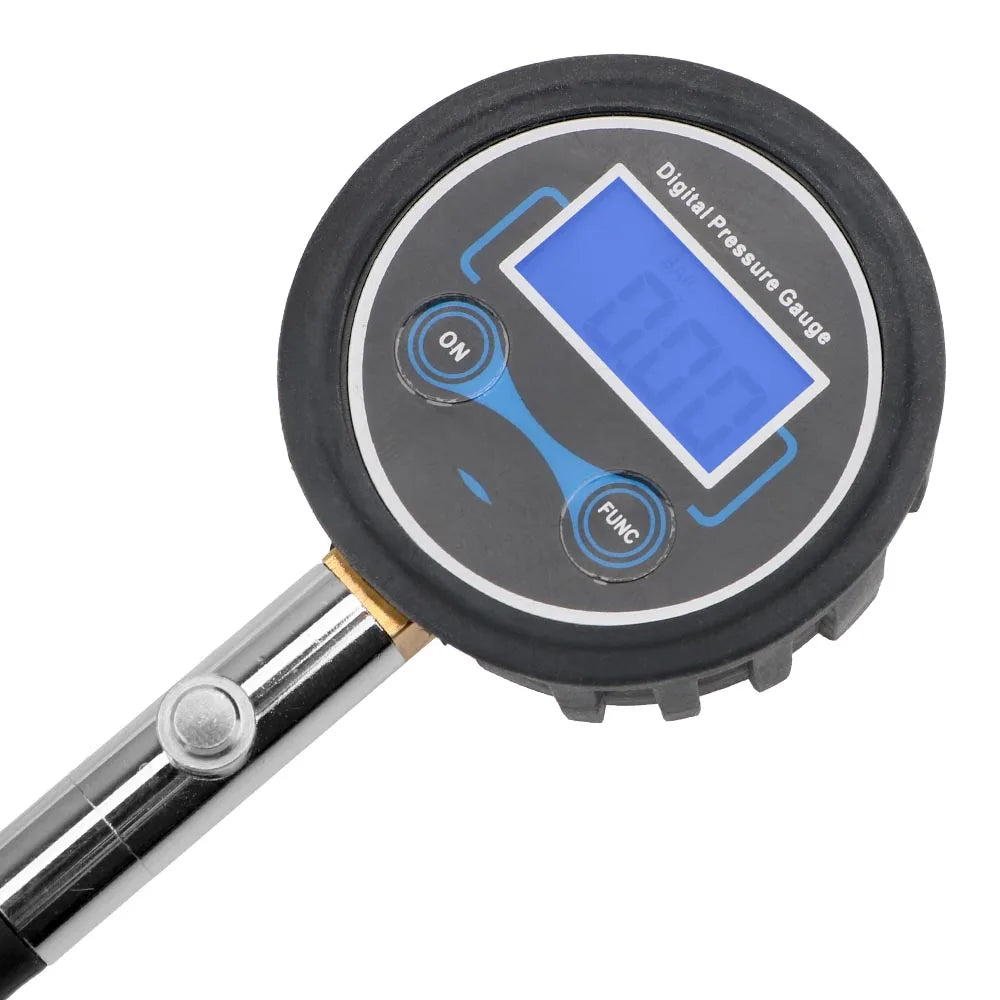 Probador de neumáticos Digital con pantalla LCD, herramientas de reparación de neumáticos, medidor de presión de neumáticos automático para coche, camión, vehículo, motocicleta, alta precisión