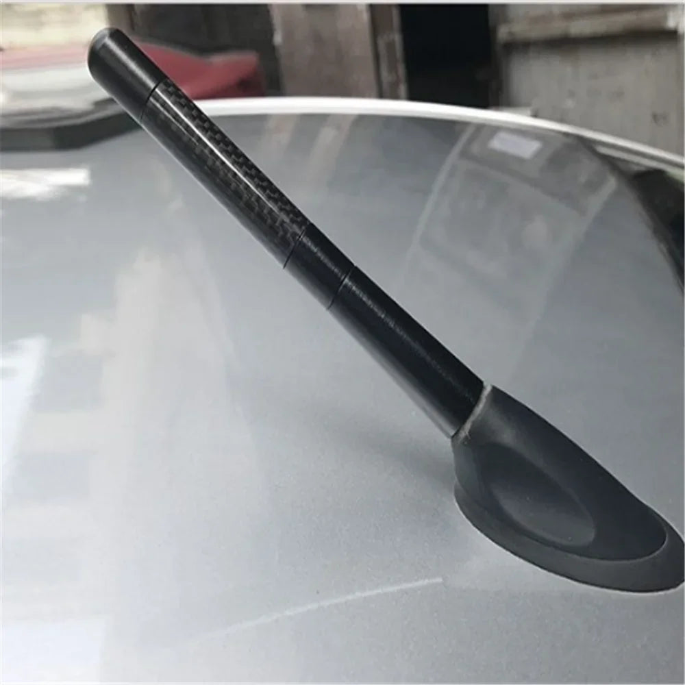 Antena de coche Radio de fibra de carbono para Ford Fusion EcoSport Kuga Mondeo mk2 mk3 mk4 mk5 mk7 fiesta FOCUS 2 3 4 5