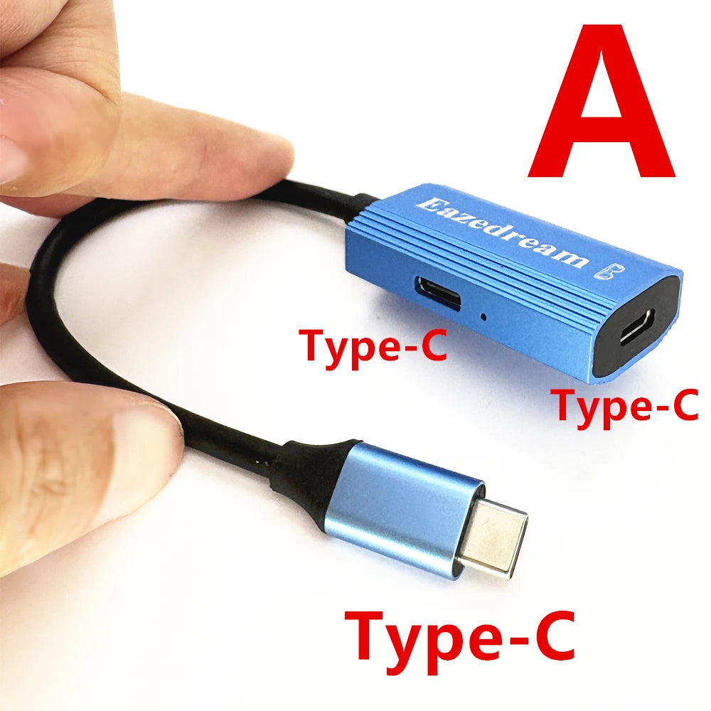 AR Glasses Hub sin costuras multidispositivo tipo C adaptador de carga compatible con HDMI para Xreal Beam Viture Rokid Station Rayneo XR USB-C