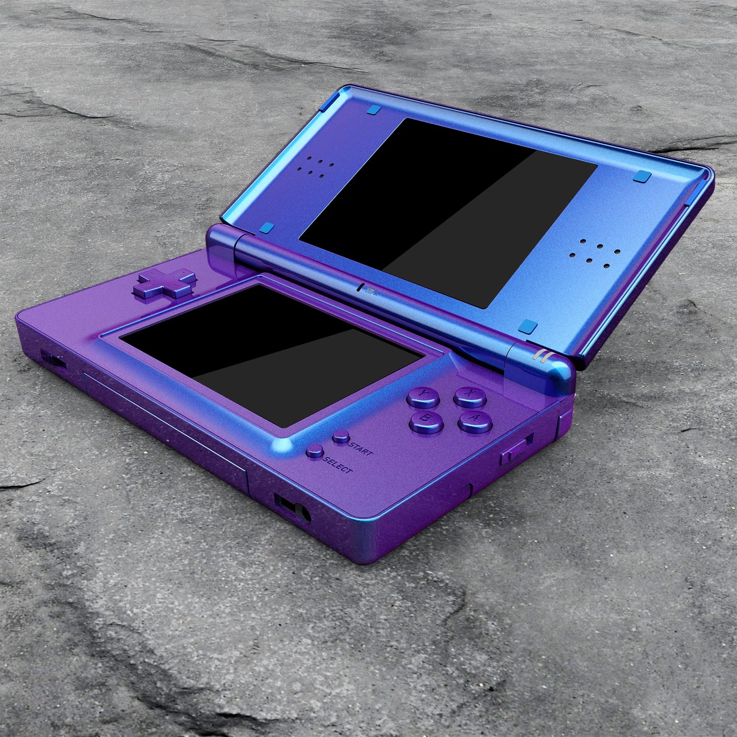 eXtremeRate Carcasa completa de repuesto para Nintendo DS Lite, funda con botones, lente de pantalla para NDSL - Serie única