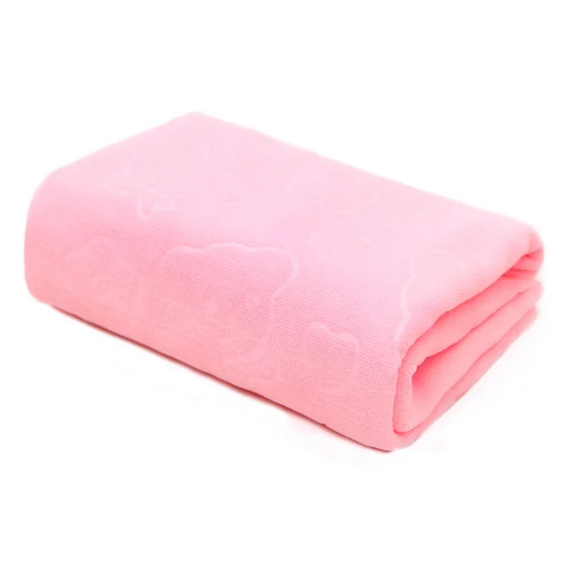Toallas de secado rápido para perros y gatos, toallas de fibra suave, Toalla de baño absorbente, albornoz para mascotas, toalla de limpieza práctica, suministros para mascotas