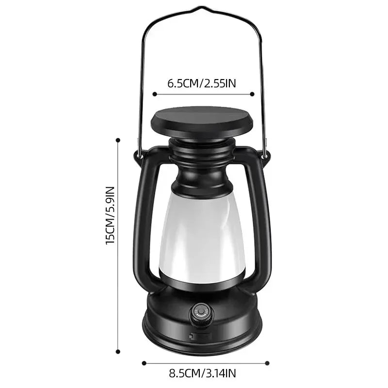 Decoración de carga, luz de ambiente, luz de caballo Retro, lámpara Led de escritorio, barra de Camping al aire libre, luz de mesa, linterna, decoración del hogar
