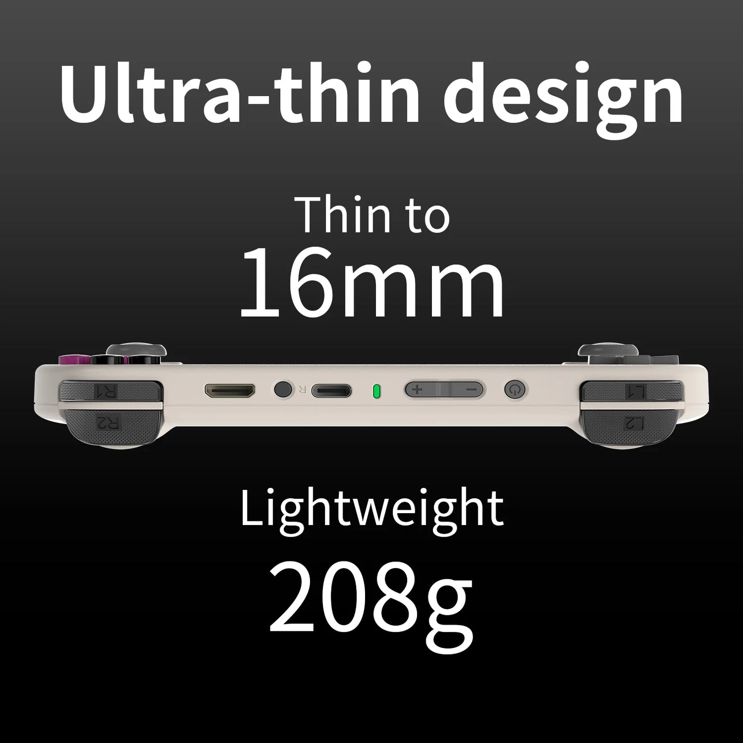 ANBERNIC-consola de juegos portátil RG40XX H, pantalla IPS de 4,0 pulgadas, 640x480, sistema de 3200mAh y 64 bits con luz RGB integrada en 5K + juegos RG40XXH