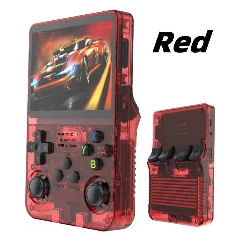 ARKOS R36S consola de videojuegos portátil Retro sistema Linux pantalla IPS de 3,5 pulgadas R35s Pro reproductor de vídeo portátil de bolsillo juegos de 64GB