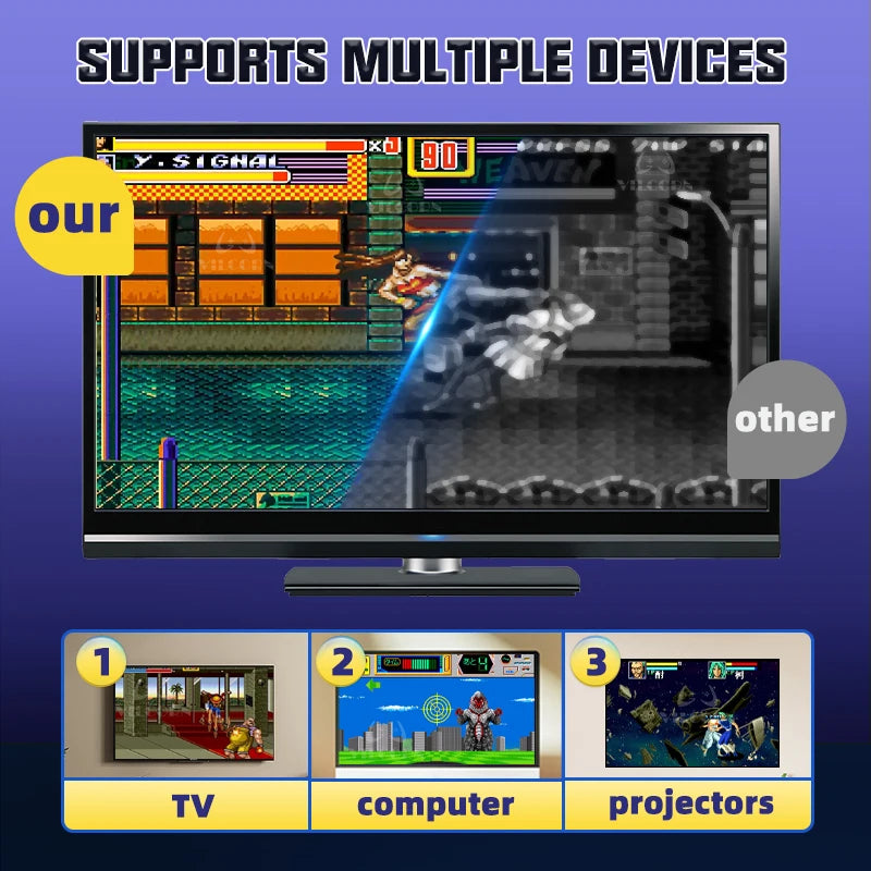 Consola de videojuegos Segas-MD de 16 bits para Sega Mega Drive Genesis FC Dendy, compatible con salida HDMI, máquina de juegos Retro