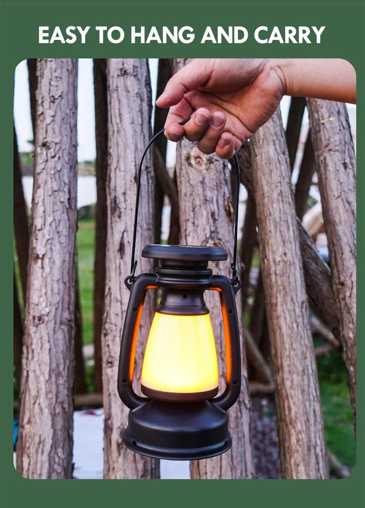 Decoración de carga, luz de ambiente, luz de caballo Retro, lámpara Led de escritorio, barra de Camping al aire libre, luz de mesa, linterna, decoración del hogar