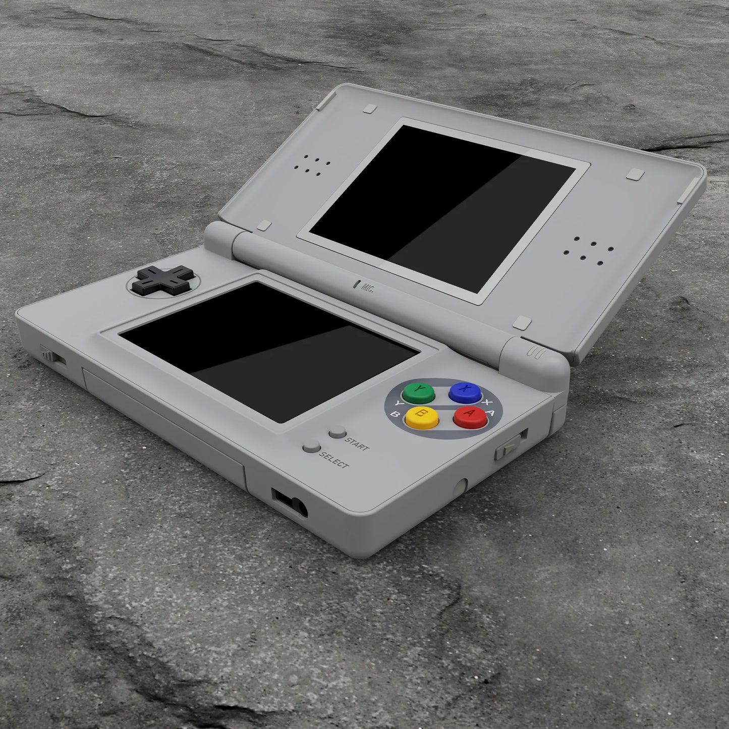 Carcasa completa de repuesto eXtremeRate para Nintendo DS Lite para NDSL - SFC SNES Classic EU Style
