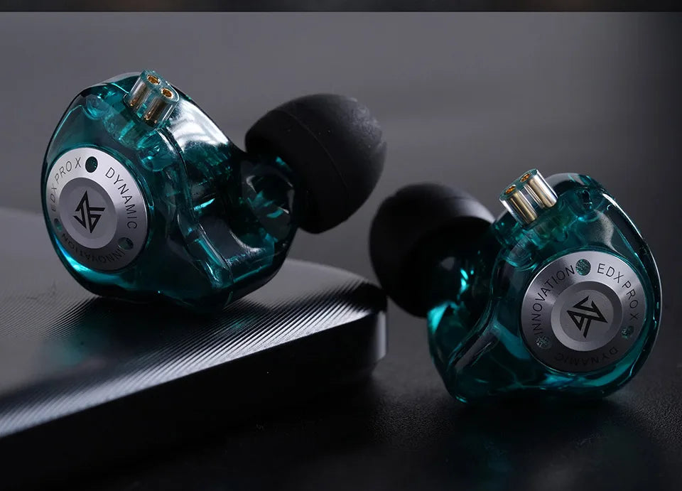KZ EDX PRO X auriculares intrauditivos dinámicos HIFI Bass Music auriculares deportivos con cancelación de ruido ZSN ZST ZS10 pro x C12 CRA