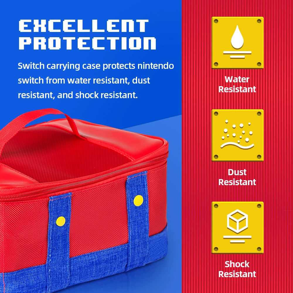 Estuche de transporte grande para Nintendo Switch 2, consola OLED Pro, bolsa de almacenamiento de viaje, Compatible con Nintendo Switch Joycon