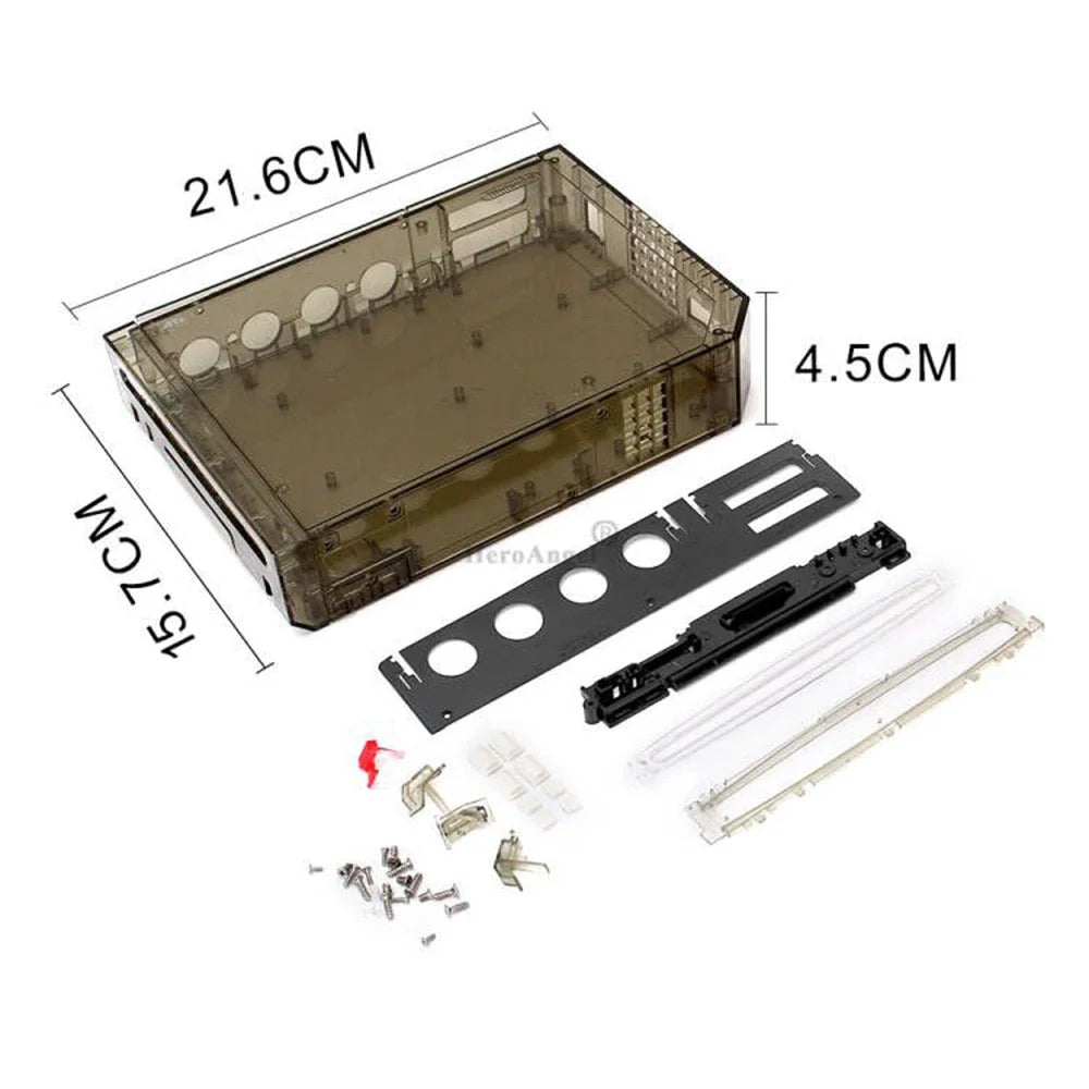 Con cubierta de embalaje al por menor, juego completo de piezas de repuesto de carcasa para consola de juegos Wii, estuche de reparación con botones, 11 colores
