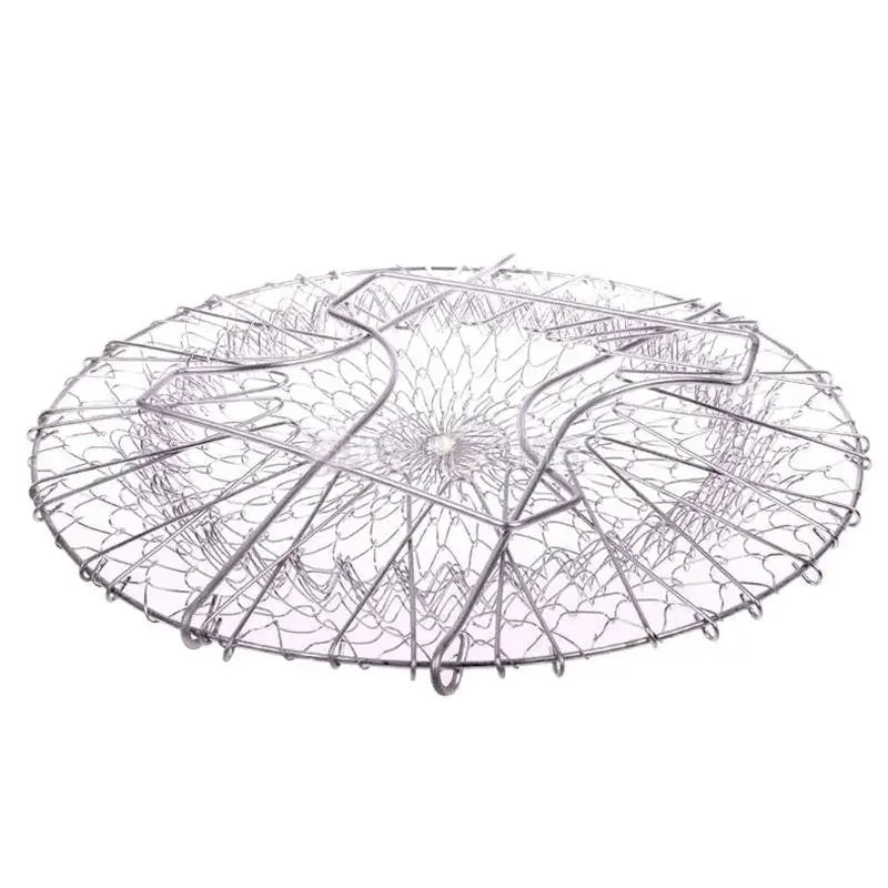 Cesta plegable para Chef francés, cesta mágica, cesta de malla, red coladora, 1 ud.