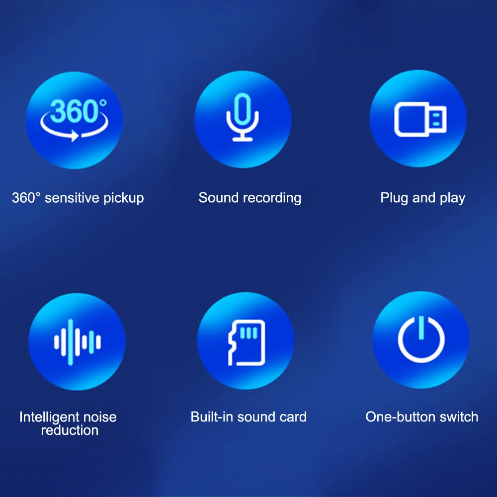 Micrófono de reducción de ruido de micrófono de PC de juego USB para podcasts de streaming, micrófono de escritorio capacitor de computadora RGB para videos de YouTube