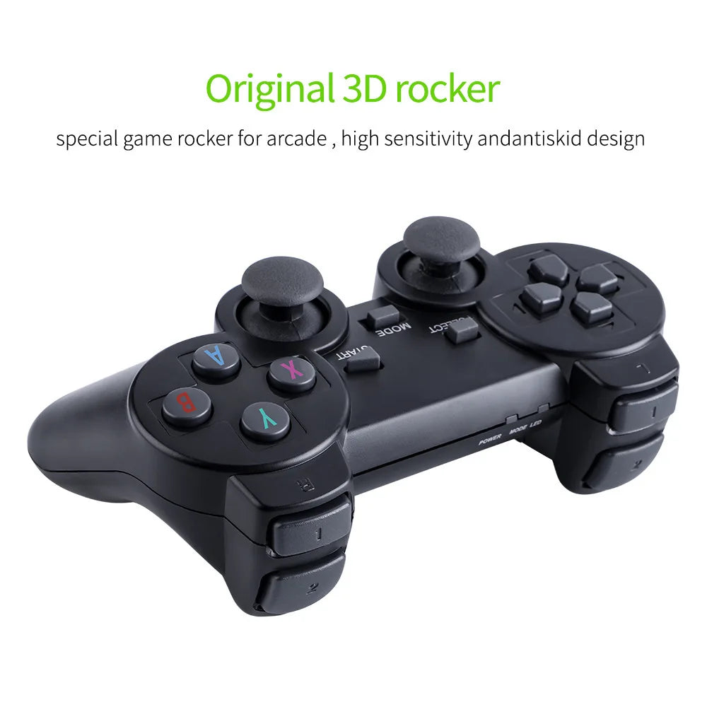 Consola de videojuegos Sticks M8, mando inalámbrico Dual de 2,4G, juego Retro 4K para Dropshiopping, regalo de Navidad