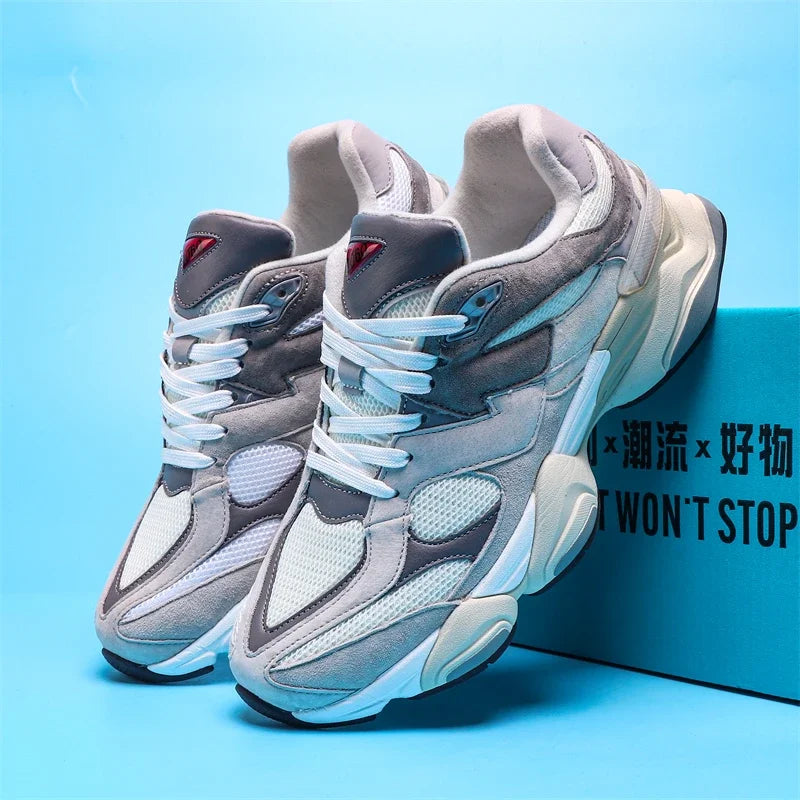 Zapatos Unisex acogedores, suaves y transpirables para caminar para mujer, zapatos deportivos clásicos de moda Retro informales para hombre, zapatillas versátiles de estilo de pareja