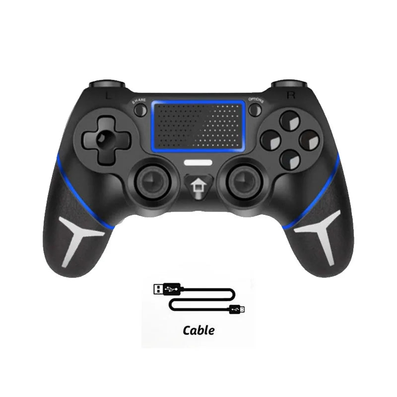 Controlador inalámbrico Bluetooth para PS4, mando para PC, Joystick para consola de juegos PS4/PS4 Pro/PS4 Slim