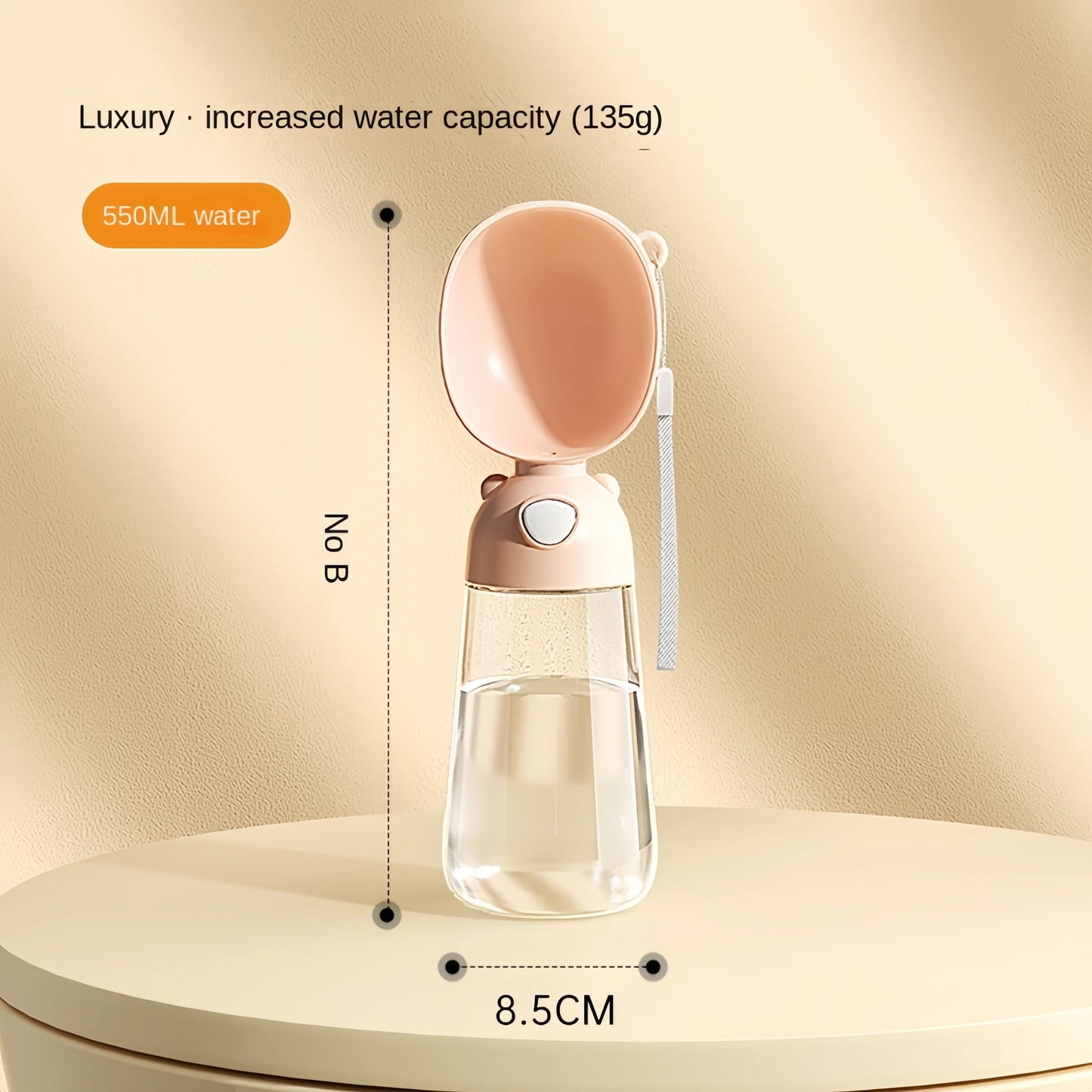 Cuenco de agua portátil para perros, Material portátil de calidad alimentaria, botella de taza de agua para mascotas de viaje para perros y gatos con dispensador de comida, suministros para perros y mascotas