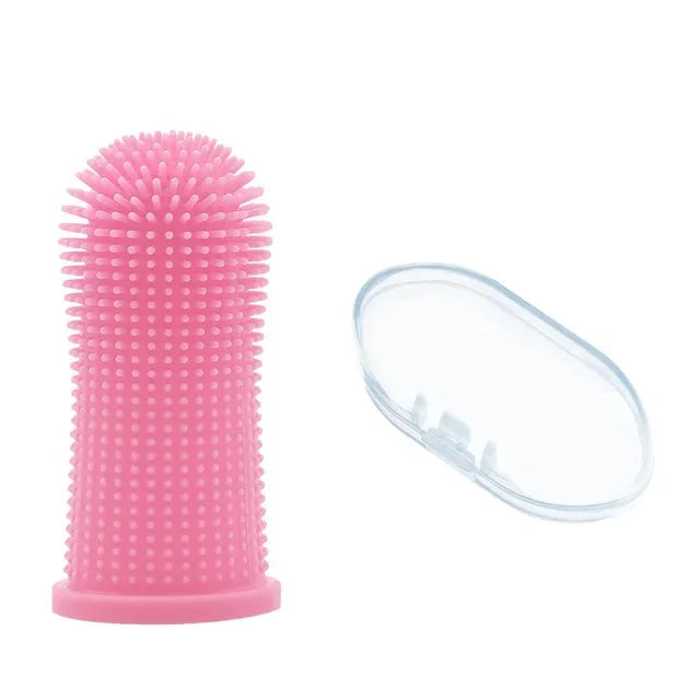 Cepillo de dientes súper suave para perros, limpieza de dientes, cuidado del aliento, cepillo de dientes de silicona no tóxico, cepillo de dientes para perros y gatos, productos para mascotas