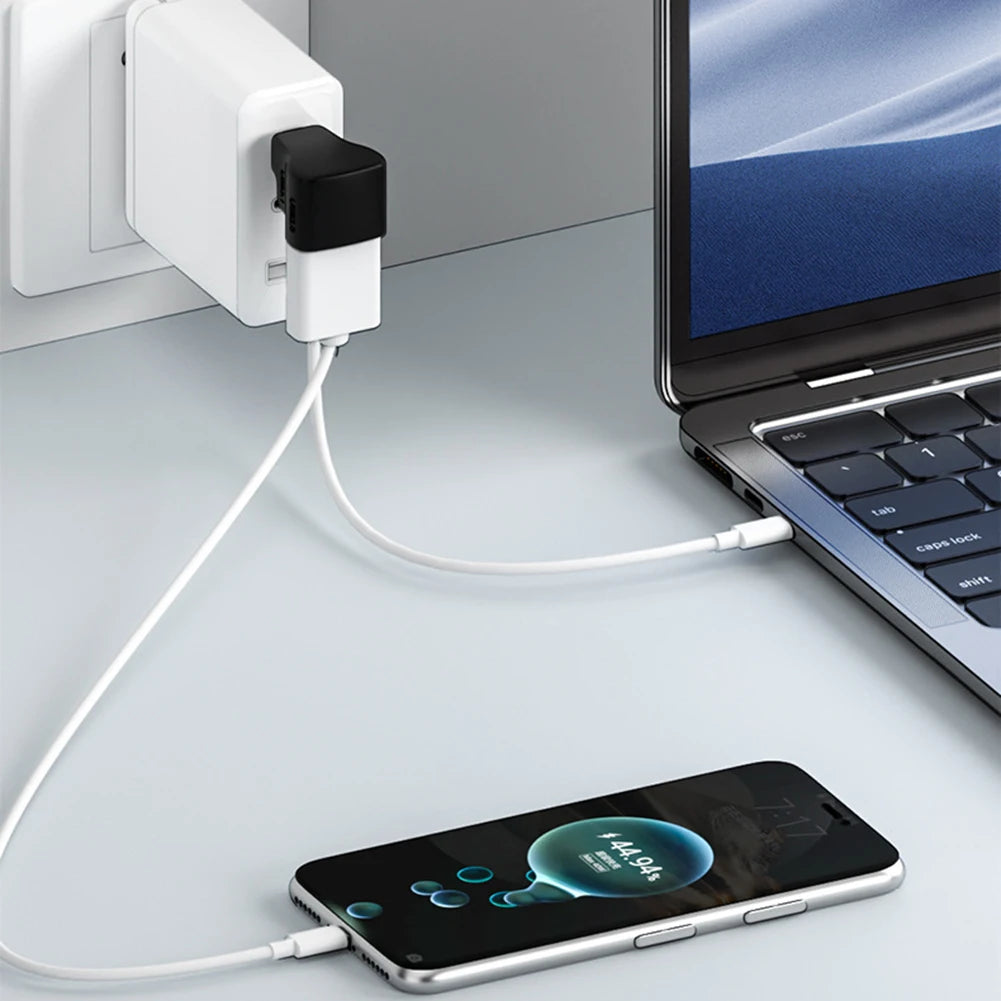 Adaptador USB tipo C en forma de U de 180 grados, convertidor de carga USBC para Steam Deck/Nintendo Switch, transferencia rápida de datos, OTG, 20gbps