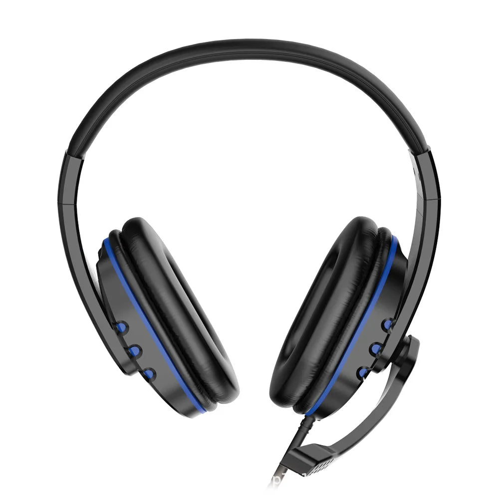Auriculares para juegos por cable de 3,5mm, auriculares para juegos con cancelación de ruido y micrófono, Control de volumen para PS4 Play Station 4 PC