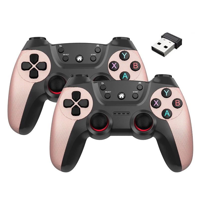 Controlador de juego doble inalámbrico de alta calidad, 2,4G, para M8/GD10/G11 Pro/X2, Joystick para teléfono Linux/Android