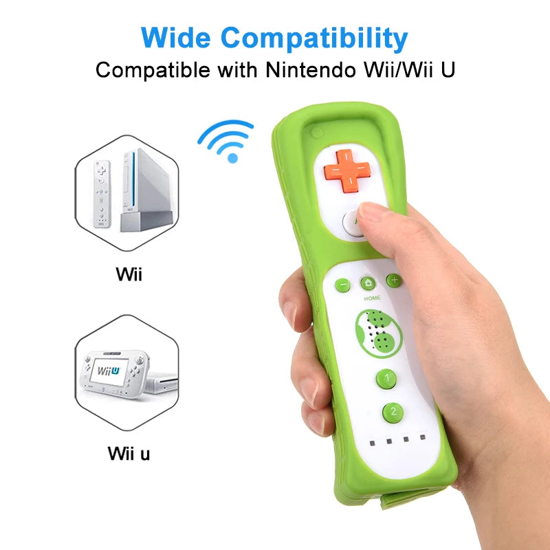 Controlador para mando a distancia Wii, Control de movimiento más incorporado para consola Wii/Wii U, inalámbrico, 1 Uds./2 uds.