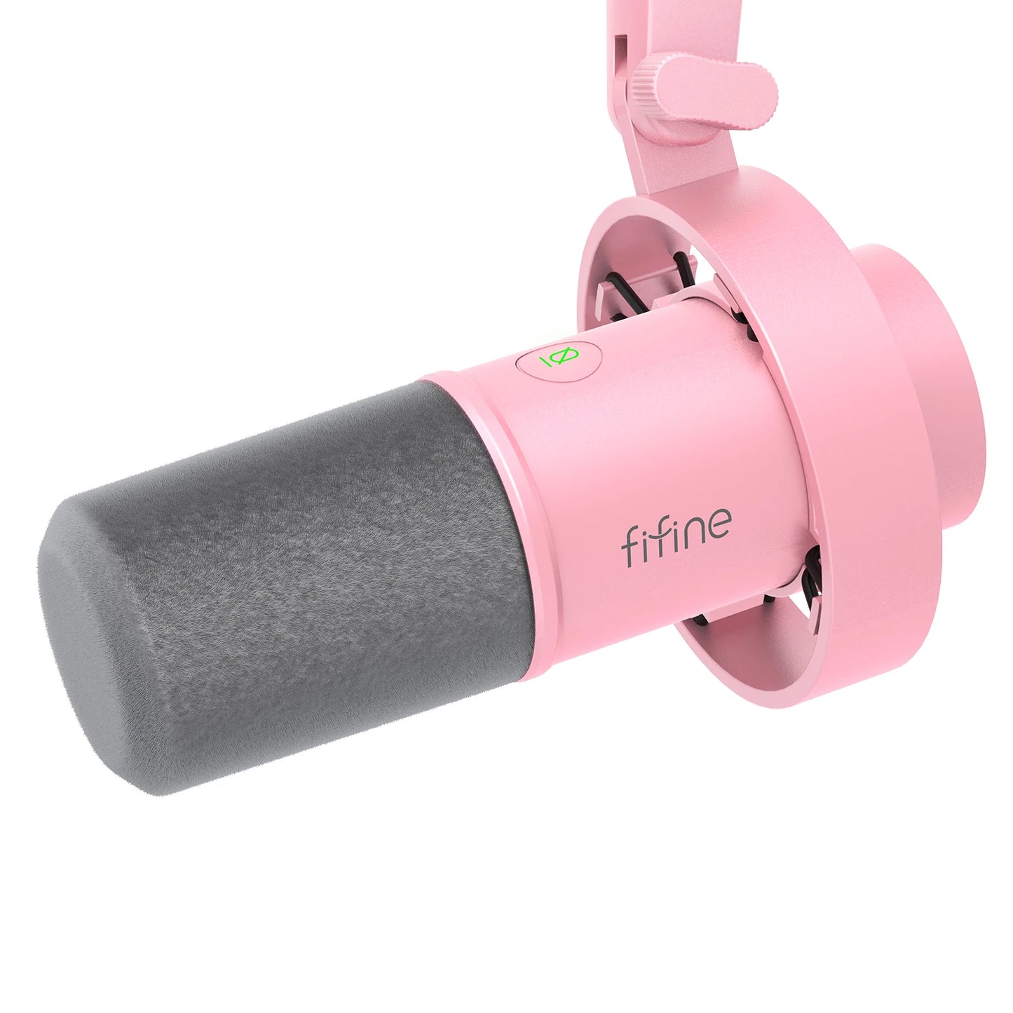 FIFINE-micrófono dinámico XLR de grabación, dispositivo con monitoreo en tiempo Real, transmisión USB, con perilla de ganancia/silencio táctil, para PC y Mixer-K688