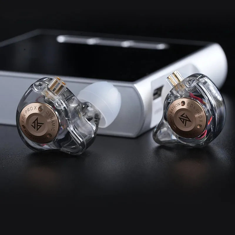 KZ EDX PRO X auriculares intrauditivos dinámicos HIFI Bass Music auriculares deportivos con cancelación de ruido ZSN ZST ZS10 pro x C12 CRA