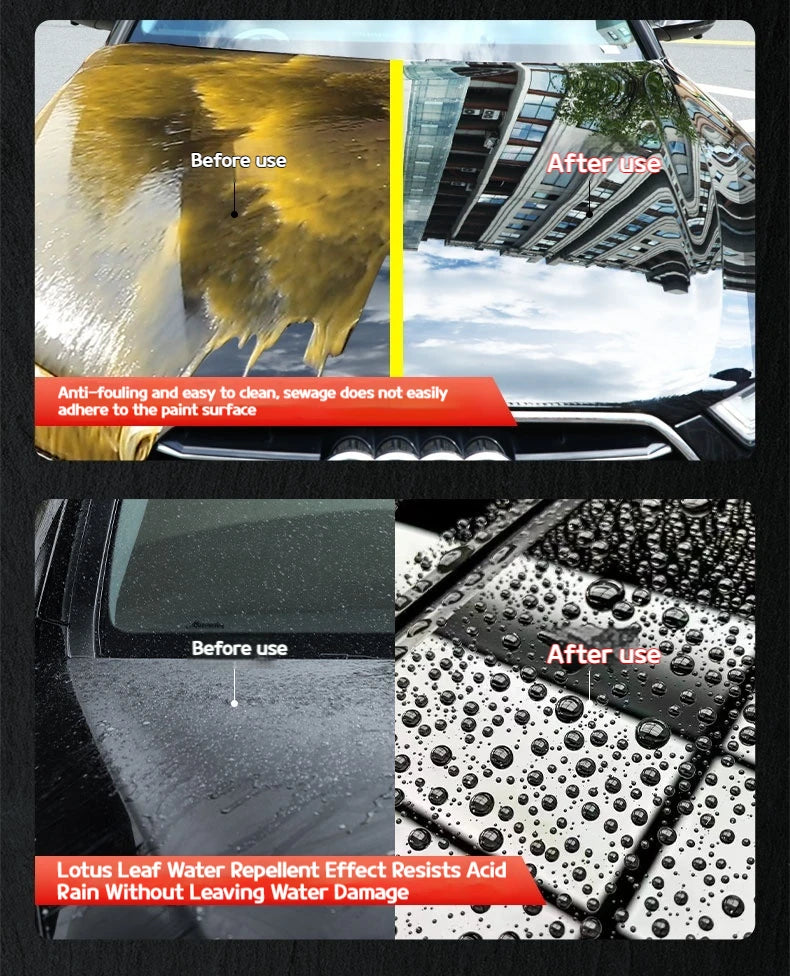 Revestimiento Nano de cerámica automotriz, recubrimiento líquido, capa Nano hidrofóbica, agente de recubrimiento de pintura de pulido, Nano recubrimiento de esmalte de coche