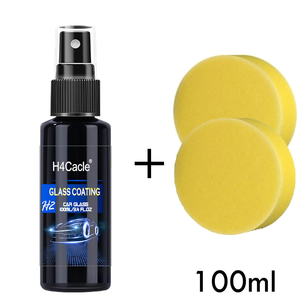 Spray repelente al agua H4Cacle, revestimiento antilluvia para vidrio de coche, líquido hidrofóbico antilluvia, prevención de aguas residuales, peligros de radiación