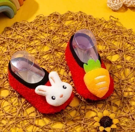Zapatos de invierno para niños, zapatillas para bebés, zapatos cálidos de felpa para niños y niñas, zapatos antideslizantes suaves para guardería, zapatos escolares para niños
