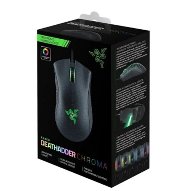 Razer Deathadder Viper Standard Edition 6400 Ratón para juegos con cable Nuevo esports LOL