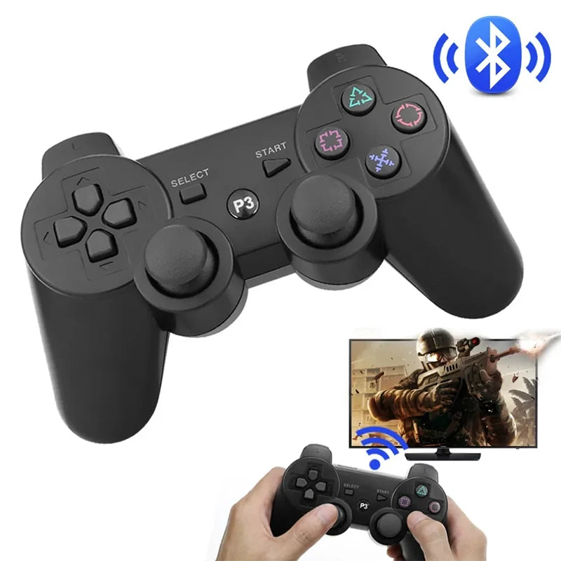 Controlador de PS3, compatible con mando inalámbrico Bluetooth para Play Station 3, consola de mando para PS3, Control para PC/IOS/Andro
