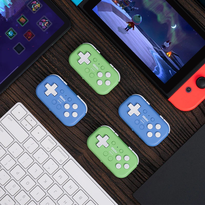 8bitdo-mando inalámbrico Micro Bluetooth para Nintendo Switch, controlador de juego para Windows, Android, macOS, iOS, iPadOS, Raspberry Pi