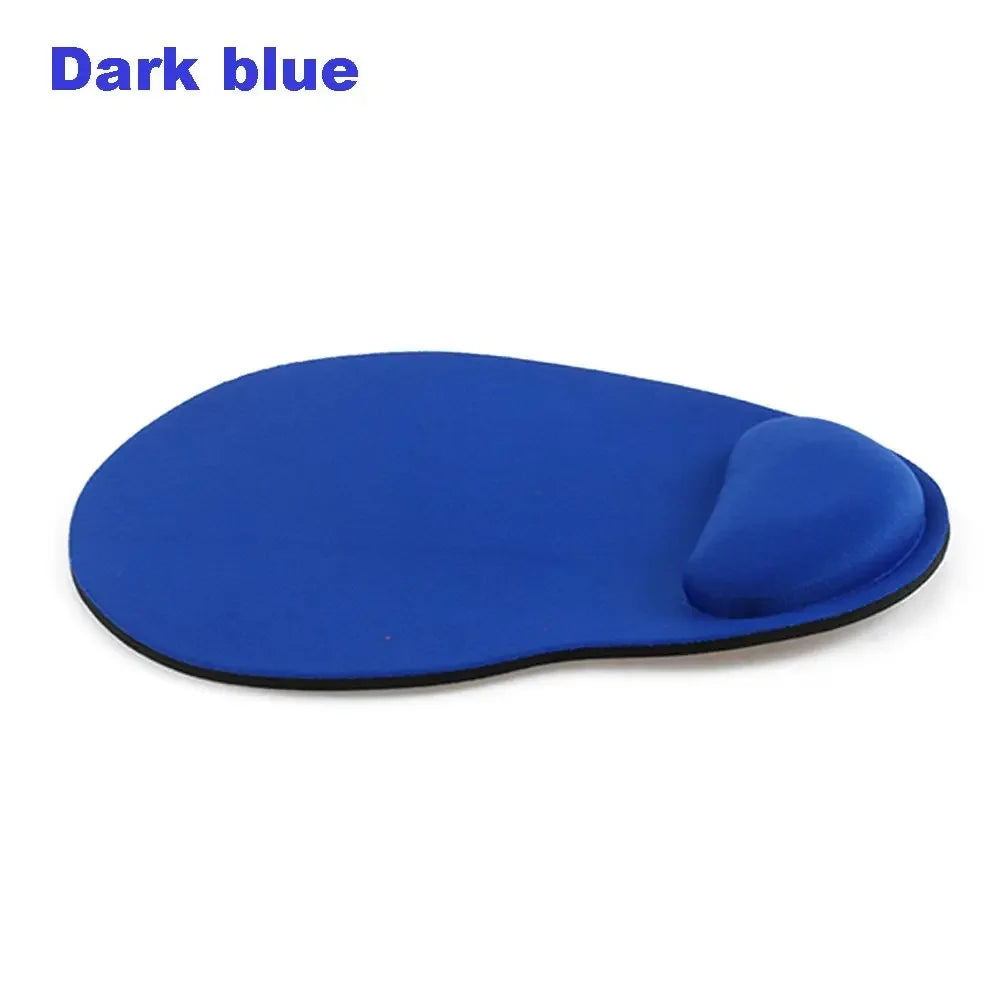 Alfombrilla de ratón ergonómica para reposamuñecas, soporte cómodo para la muñeca, antideslizante, suave, para PC, ordenador portátil