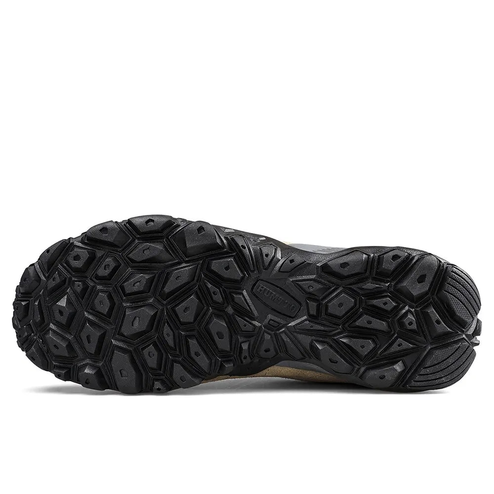HUMTTO-zapatos de senderismo para hombre, zapatillas de deporte de cuero para deportes al aire libre, trabajo, invierno, escalada, Trekking 110282 A