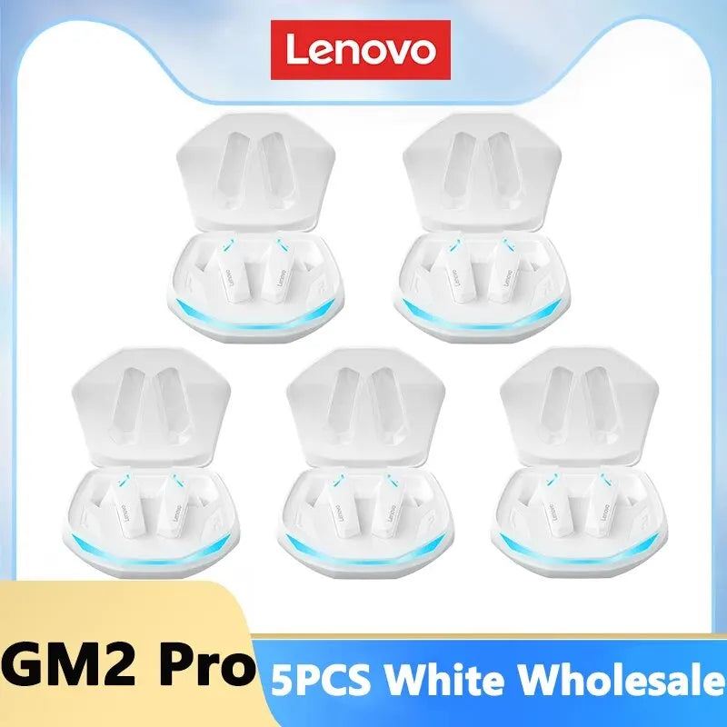 Lenovo-auriculares inalámbricos GM2 Pro con Bluetooth 5,3, audífonos deportivos intrauditivos para videojuegos, baja latencia, modo Dual, música, novedad