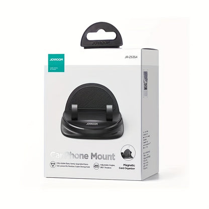JOYROOM Car Phone Holder Mount - Rotatable Adjustable Dashboard/Dashboard///-Free, Non-Slip & ABS, Waterproof & Heat-Resistant, Spring-Loaded Grip, One-Touch Operation for iPhone/Samsung/Smartphones