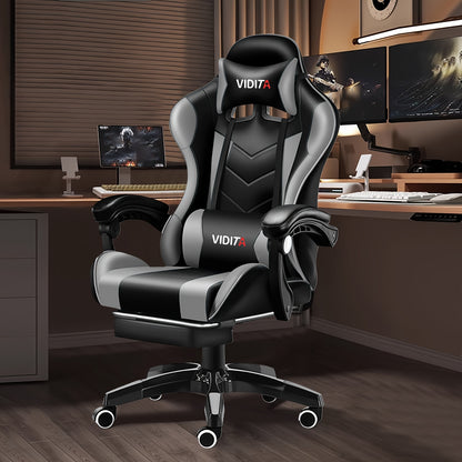 Ergonomic Gaming Chair for Adults and Teens - Racing Style PC Office Chair with Lumbar Support
