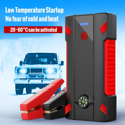 Portable Car Jump Starter - 12V 400A/600A Peak, 6000mAh/10000mAh Power Bank, Emergency Car Charger for 2.0L Gas Vehicles