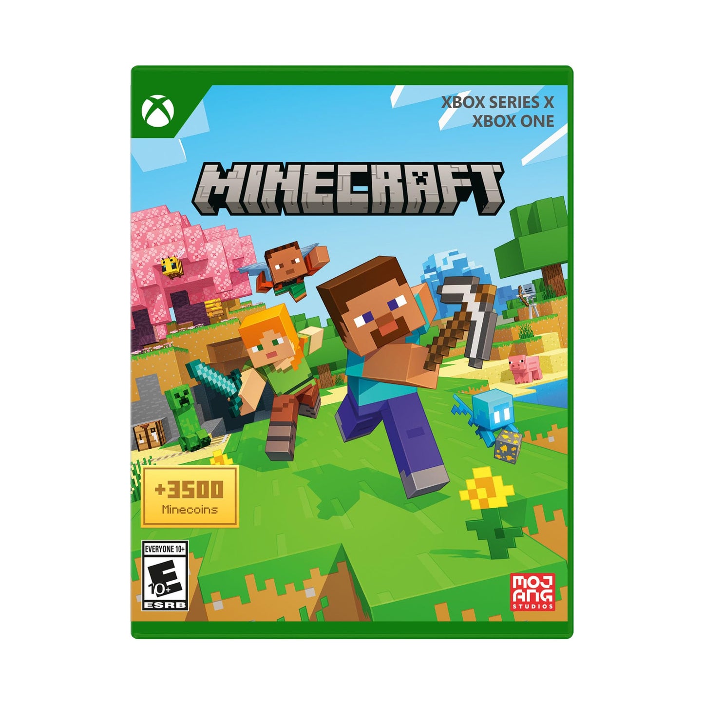 Minecraft with 3500 Minecoins – Xbox Series X, Xbox One